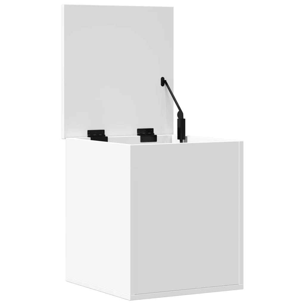 Contenitore Portaoggetti Bianco 40x42x46 cm Legno Multistrato | homemem39