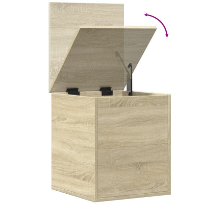 Contenitore Rovere Sonoma 40x42x46 cm Legno Multistrato - homemem39
