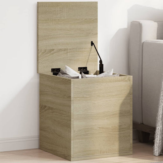 Contenitore Rovere Sonoma 40x42x46 cm Legno Multistrato - homemem39