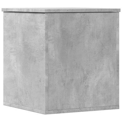 Contenitore Grigio Cemento 40x42x46 cm in Legno Multistrato - homemem39