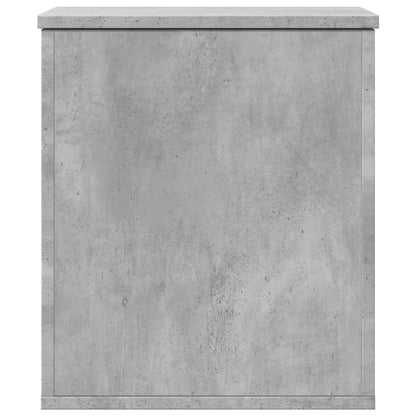 Contenitore Grigio Cemento 40x42x46 cm in Legno Multistrato - homemem39