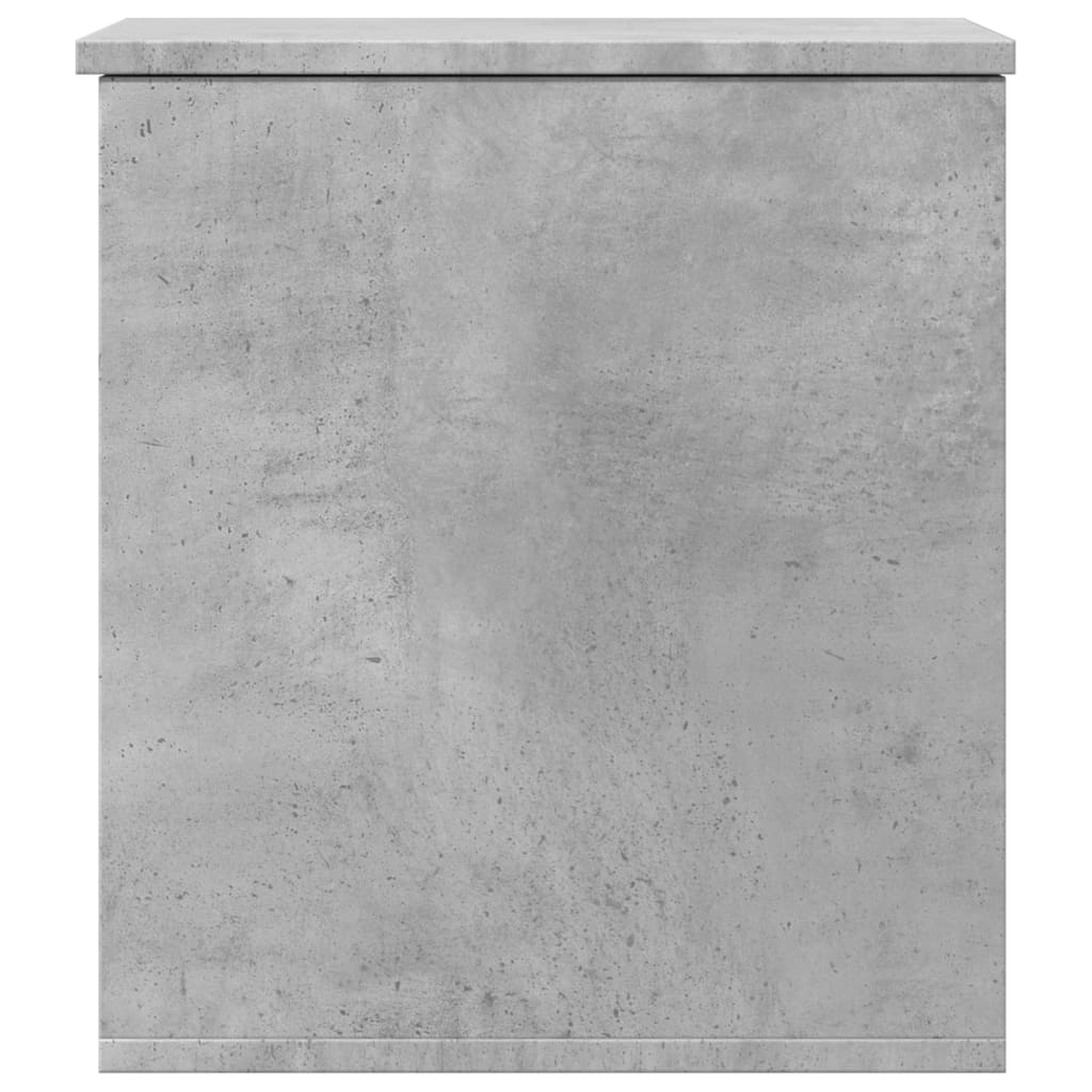 Contenitore Grigio Cemento 40x42x46 cm in Legno Multistrato - homemem39