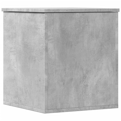 Contenitore Grigio Cemento 40x42x46 cm in Legno Multistrato - homemem39