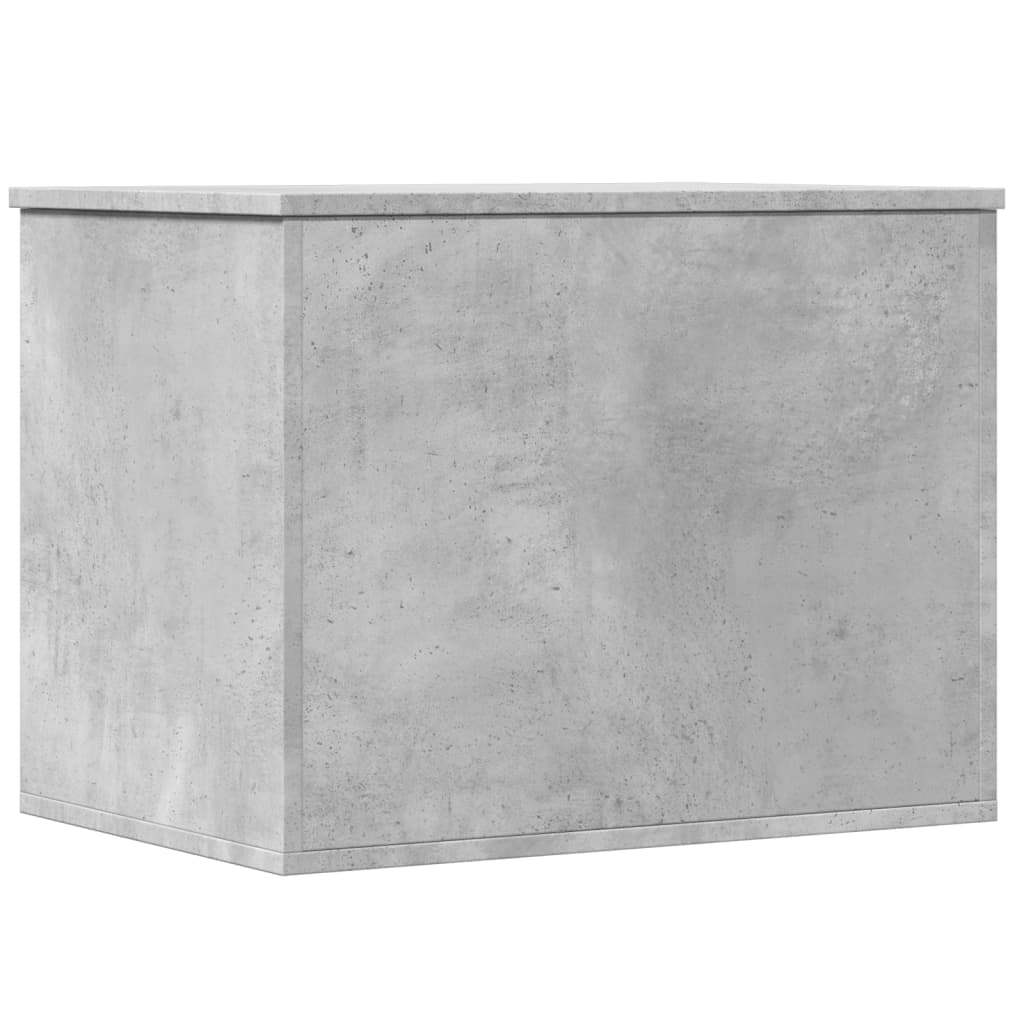 Contenitore Grigio Cemento 60x42x46 cm in Legno Multistrato