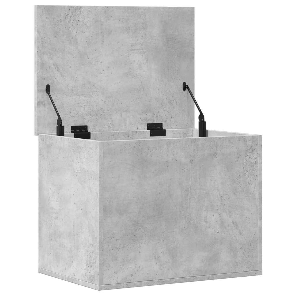 Contenitore Grigio Cemento 60x42x46 cm in Legno Multistrato