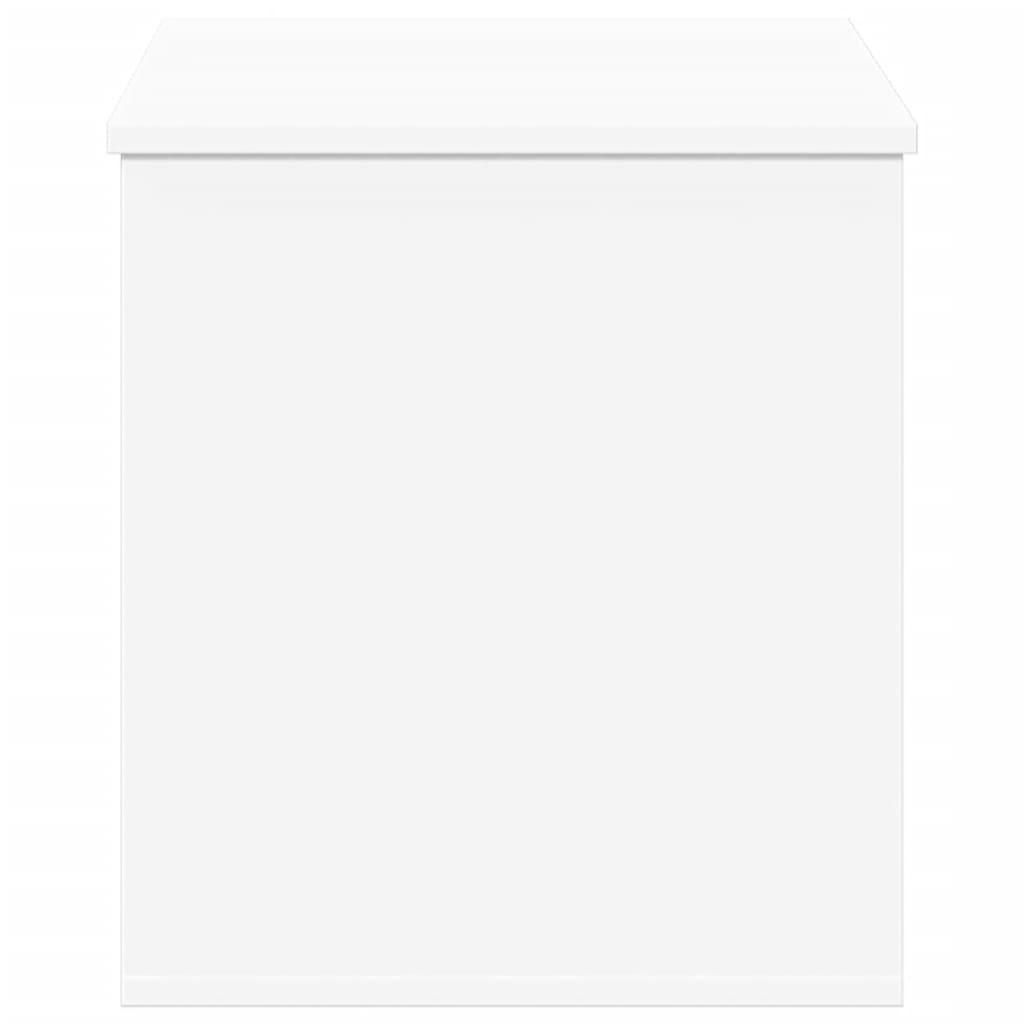 Contenitore Portaoggetti Bianco 100x42x46 cm Legno Multistrato - homemem39