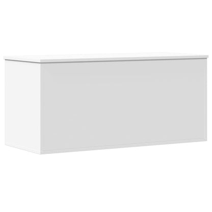 Contenitore Portaoggetti Bianco 100x42x46 cm Legno Multistrato - homemem39