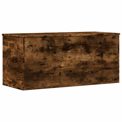 Contenitore Rovere Fumo 100x42x46 cm Legno Multistrato - homemem39