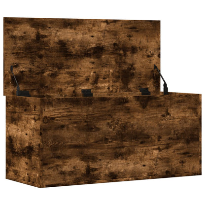 Contenitore Rovere Fumo 100x42x46 cm Legno Multistrato - homemem39