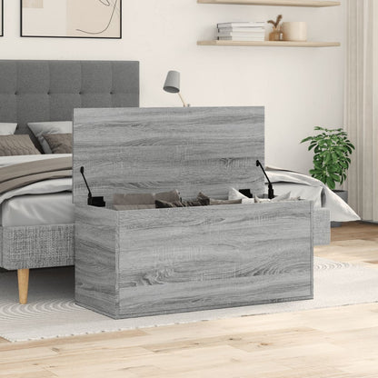 Contenitore Grigio Sonoma 100x42x46 cm Legno Multistrato - homemem39