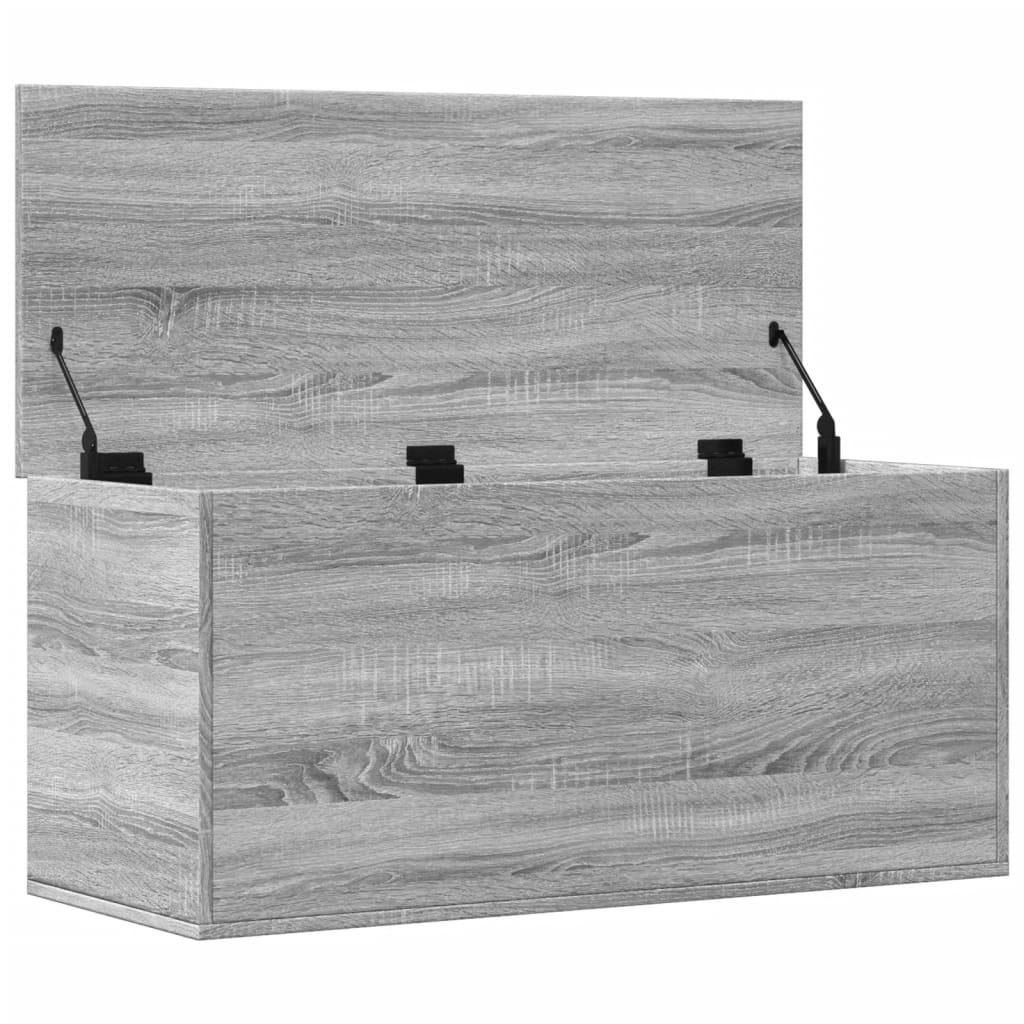 Contenitore Grigio Sonoma 100x42x46 cm Legno Multistrato - homemem39