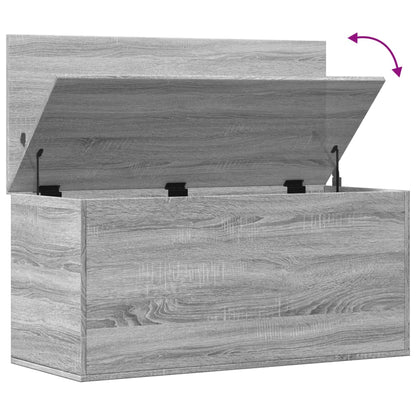 Contenitore Grigio Sonoma 100x42x46 cm Legno Multistrato - homemem39