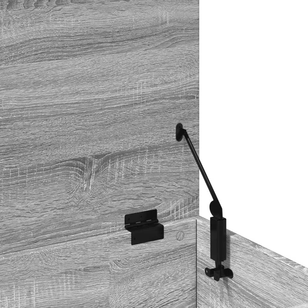 Contenitore Grigio Sonoma 100x42x46 cm Legno Multistrato - homemem39