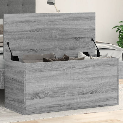 Contenitore Grigio Sonoma 100x42x46 cm Legno Multistrato - homemem39