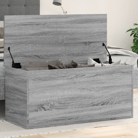Contenitore Grigio Sonoma 100x42x46 cm Legno Multistrato - homemem39