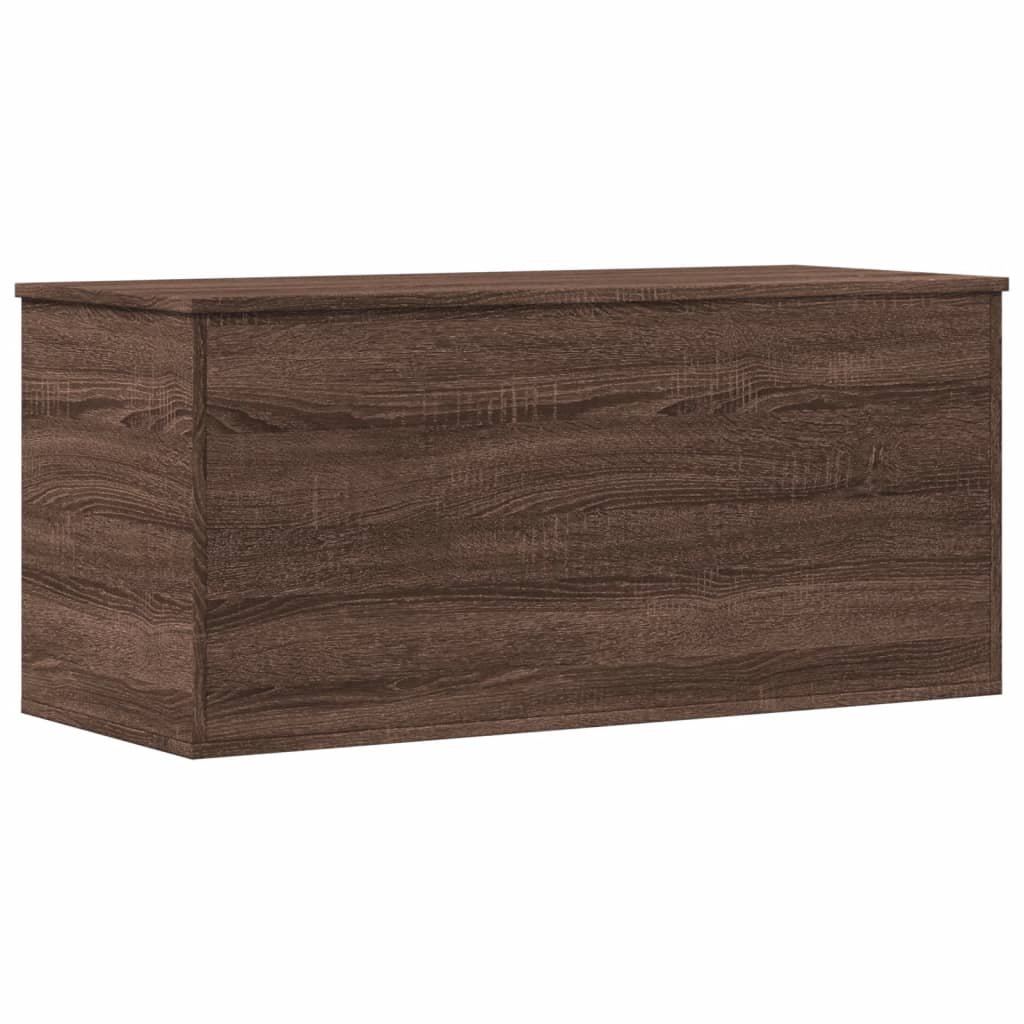 Contenitore Rovere Marrone 100x42x46 cm Legno Multistrato - homemem39