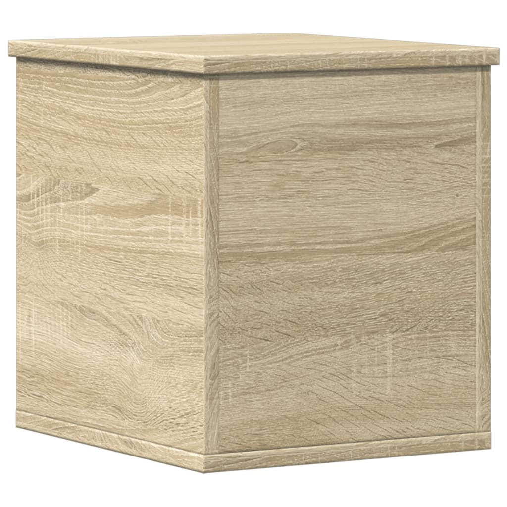 Contenitore Portaoggetti Rovere Sonoma 30x35x35cm in Truciolato | homemem39