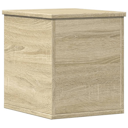 Contenitore Portaoggetti Rovere Sonoma 30x35x35cm in Truciolato | homemem39