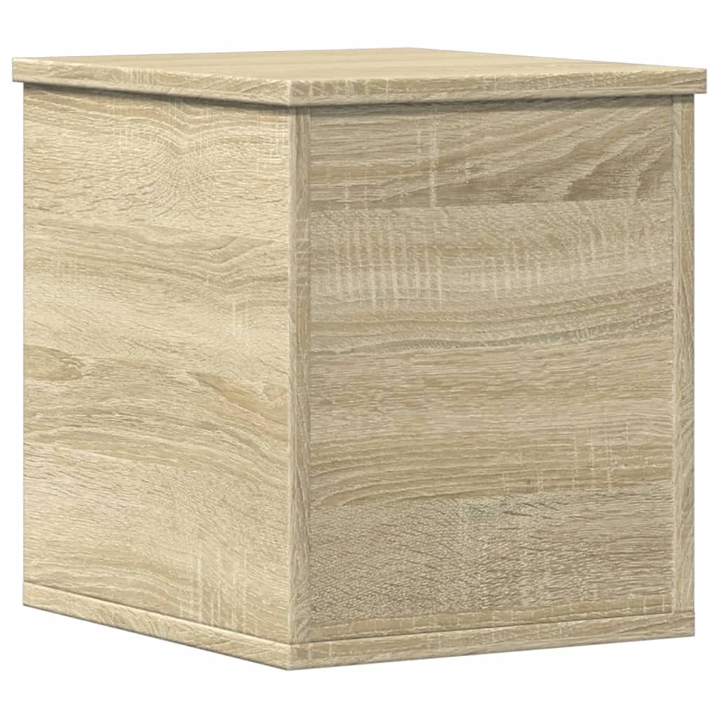 Contenitore Portaoggetti Rovere Sonoma 30x35x35cm in Truciolato | homemem39