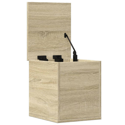 Contenitore Portaoggetti Rovere Sonoma 30x35x35cm in Truciolato | homemem39