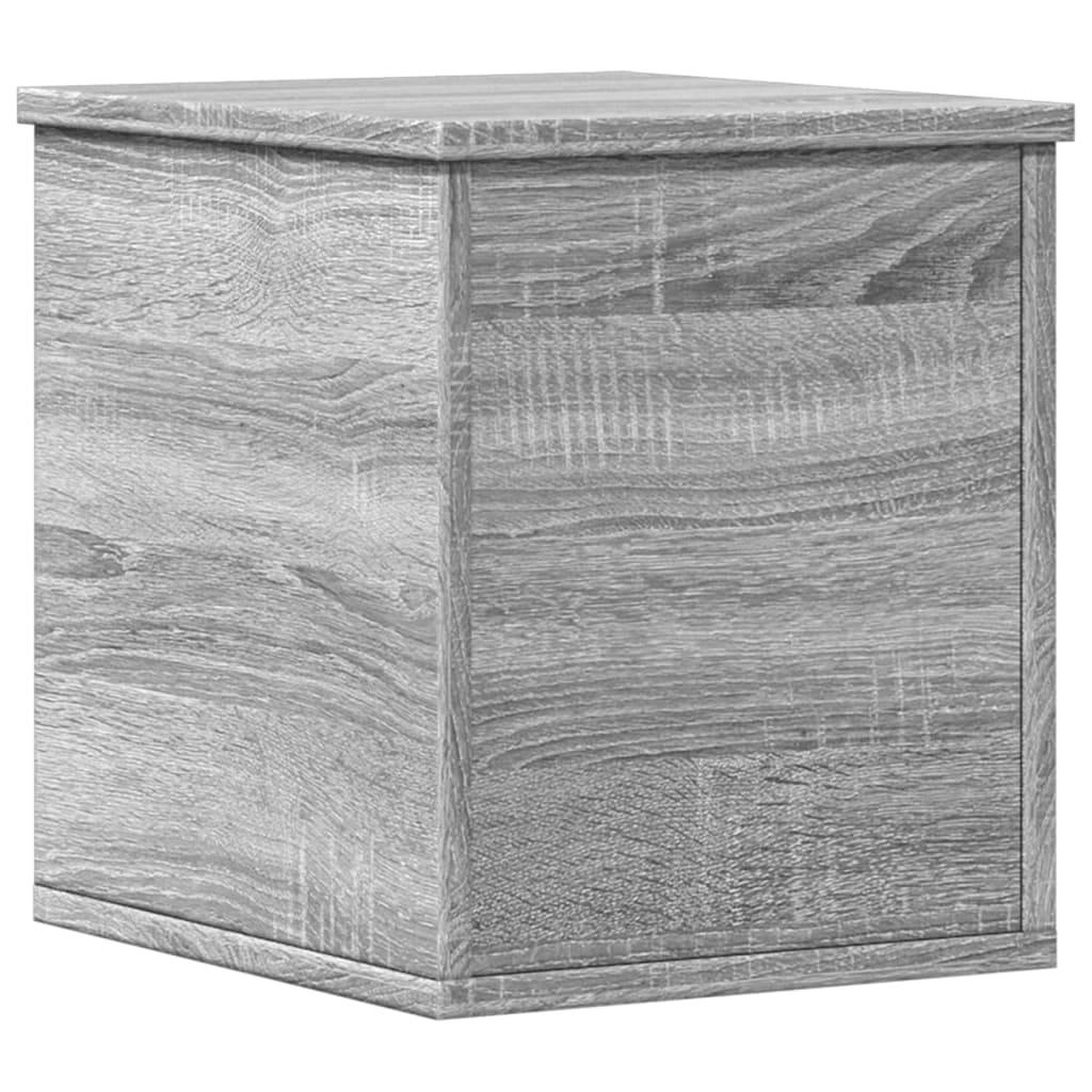 Contenitore Portaoggetti Grigio Sonoma 30x35x35 cm Truciolato - homemem39