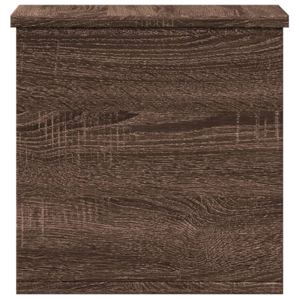 Contenitore Portaoggetti Rovere Marrone 30x35x35 cm Truciolato - homemem39