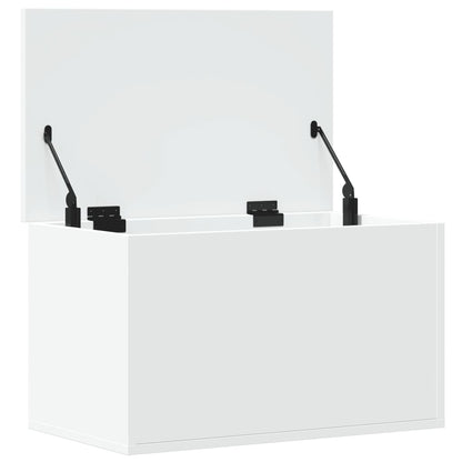 Contenitore Portaoggetti Bianco 60x35x35 cm in Truciolato | homemem39