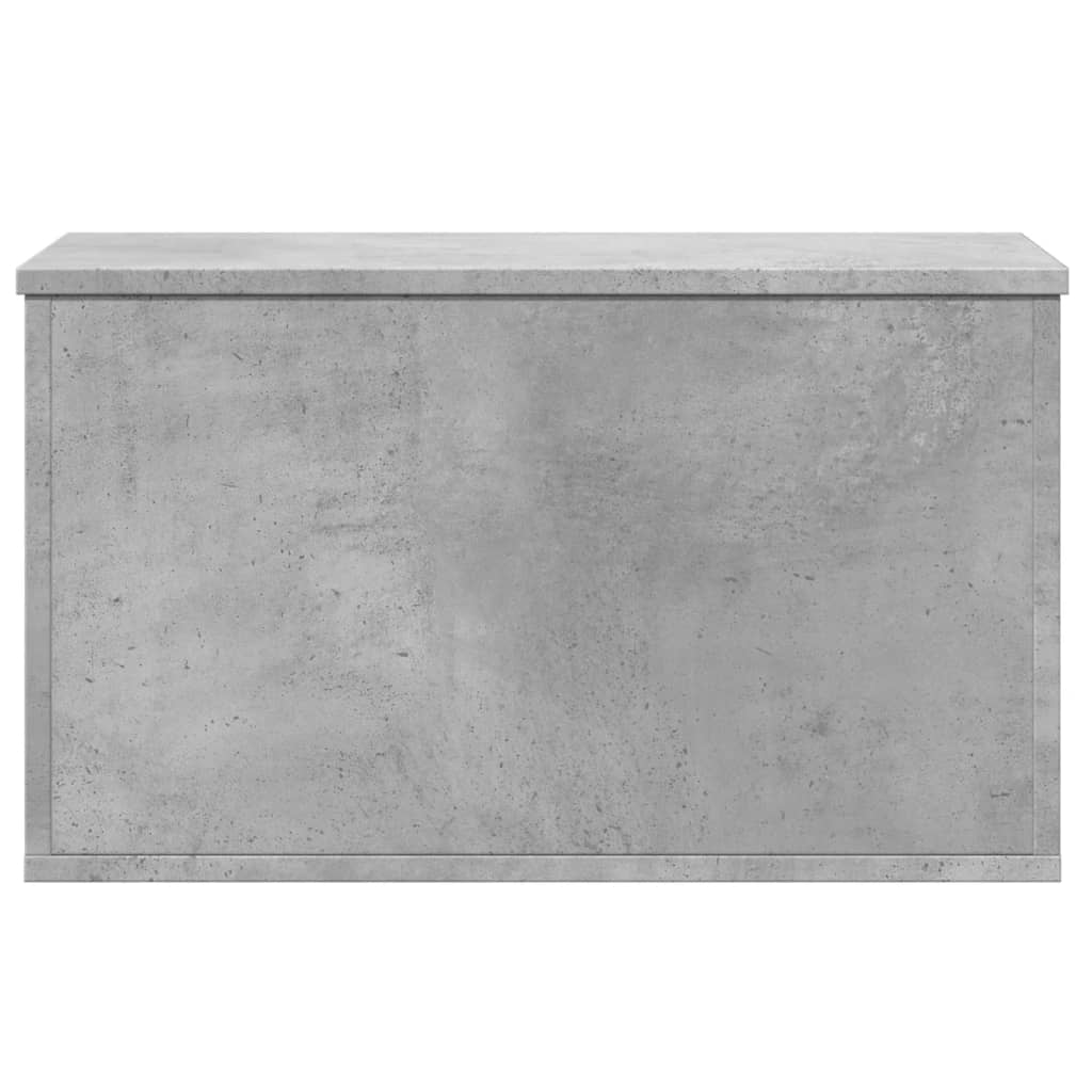 Contenitore Portaoggetti Grigio Cemento 60x35x35cm Truciolato - homemem39