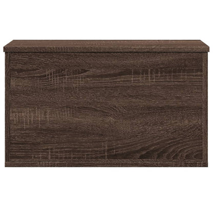 Contenitore Portaoggetti Rovere Marrone 60x35x35 cm Truciolato - homemem39