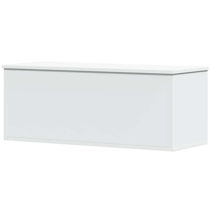 Contenitore Portaoggetti Bianco 90x35x35 cm in Truciolato | homemem39