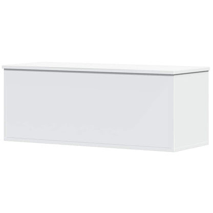 Contenitore Portaoggetti Bianco 90x35x35 cm in Truciolato | homemem39