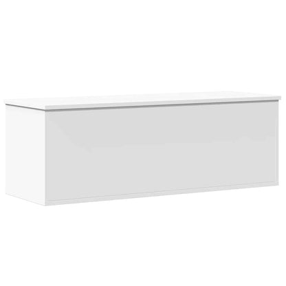 Contenitore Portaoggetti Bianco 102x35x35 cm in Truciolato