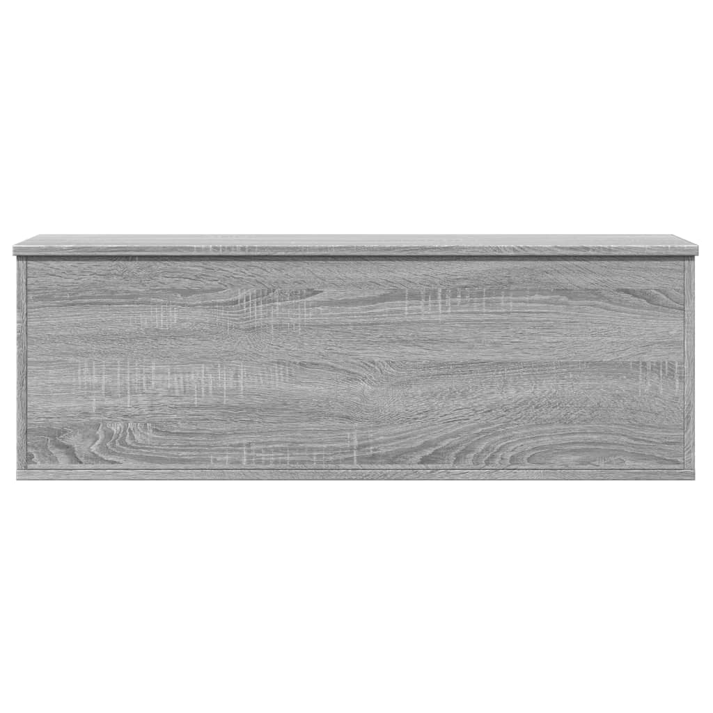 Contenitore Portaoggetti Grigio Sonoma 102x35x35 cm Truciolato - homemem39