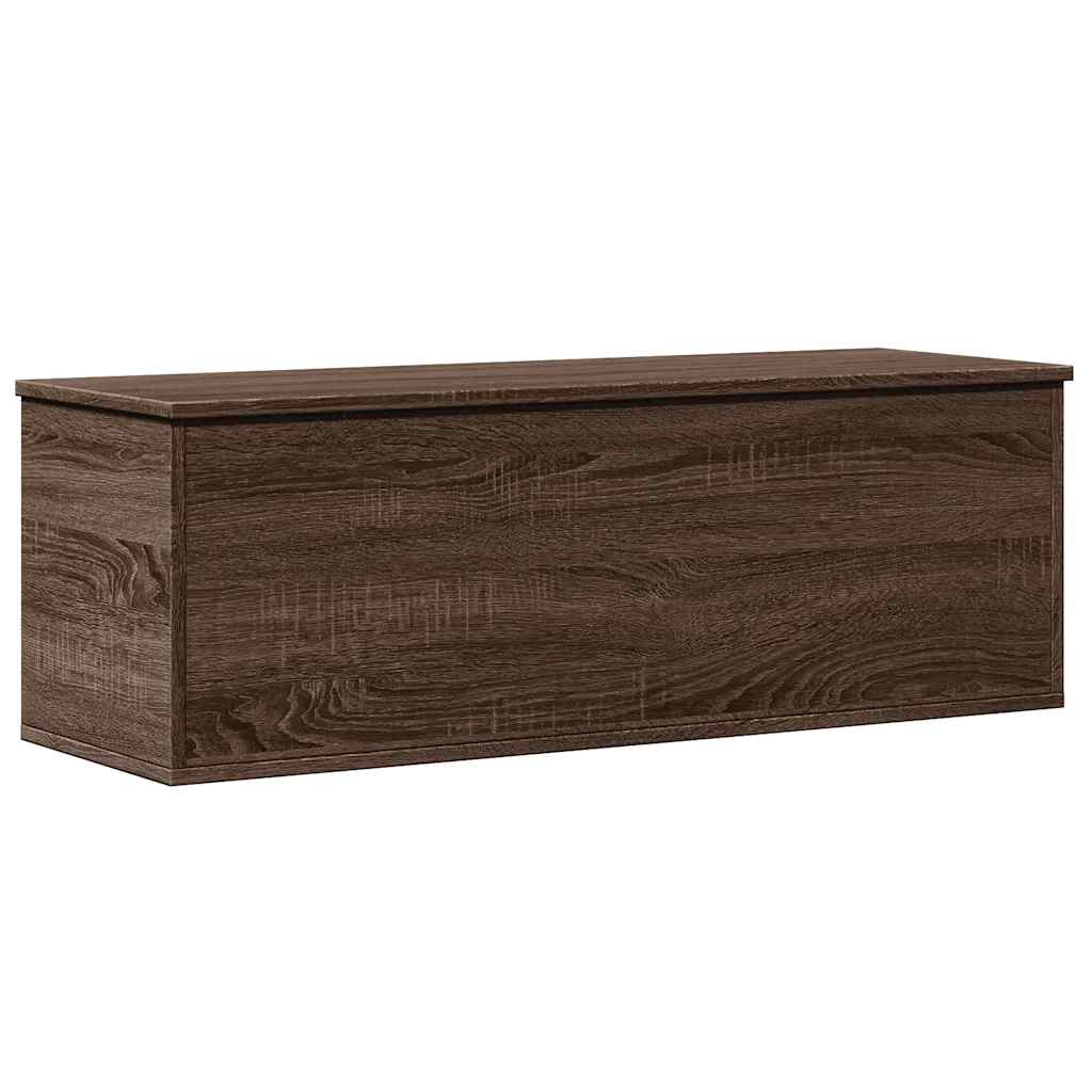 Contenitore Portaoggetti Rovere Marrone 102x35x35 cm Truciolato - homemem39
