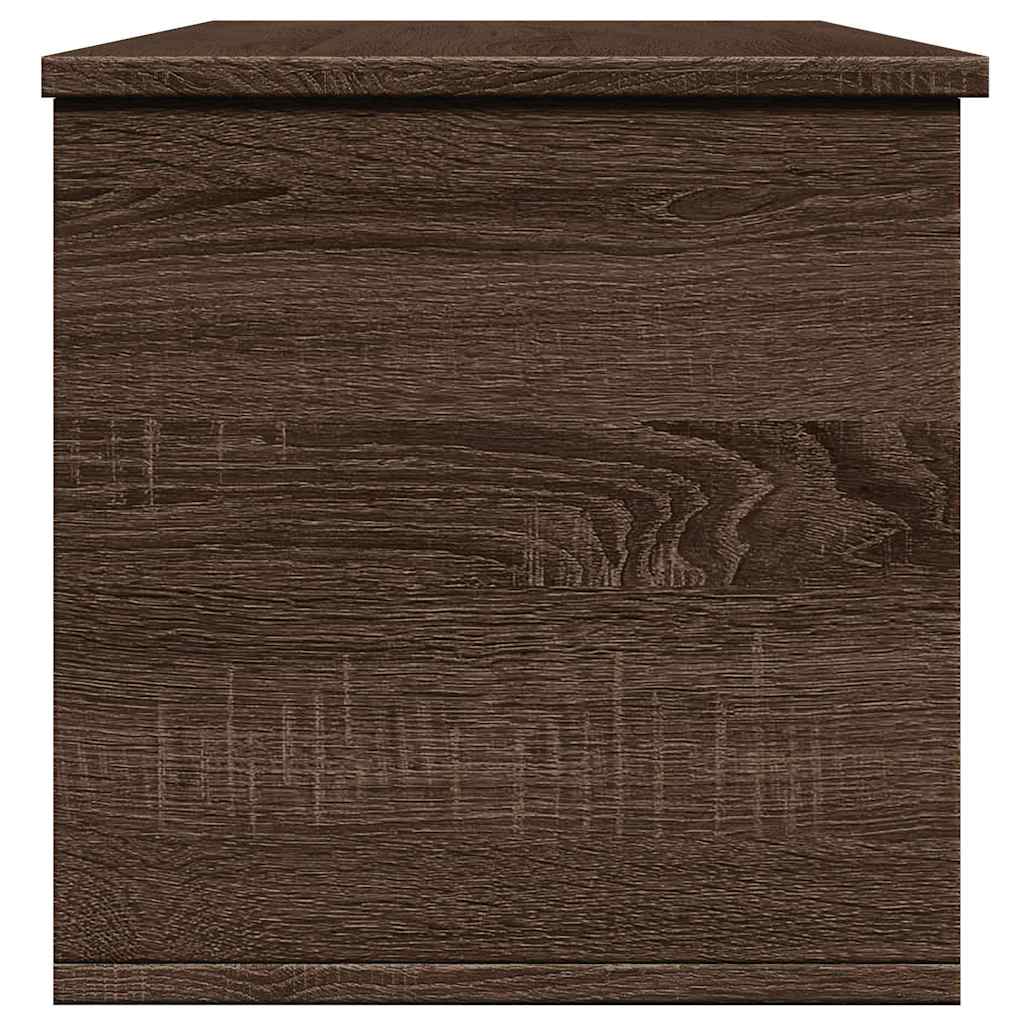 Contenitore Portaoggetti Rovere Marrone 102x35x35 cm Truciolato - homemem39