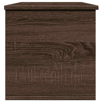 Contenitore Portaoggetti Rovere Marrone 102x35x35 cm Truciolato - homemem39