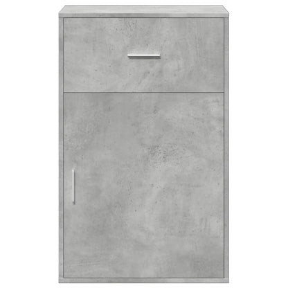 Armadietto Grigio Cemento 56,5x39x90 cm in Legno Multistrato - homemem39