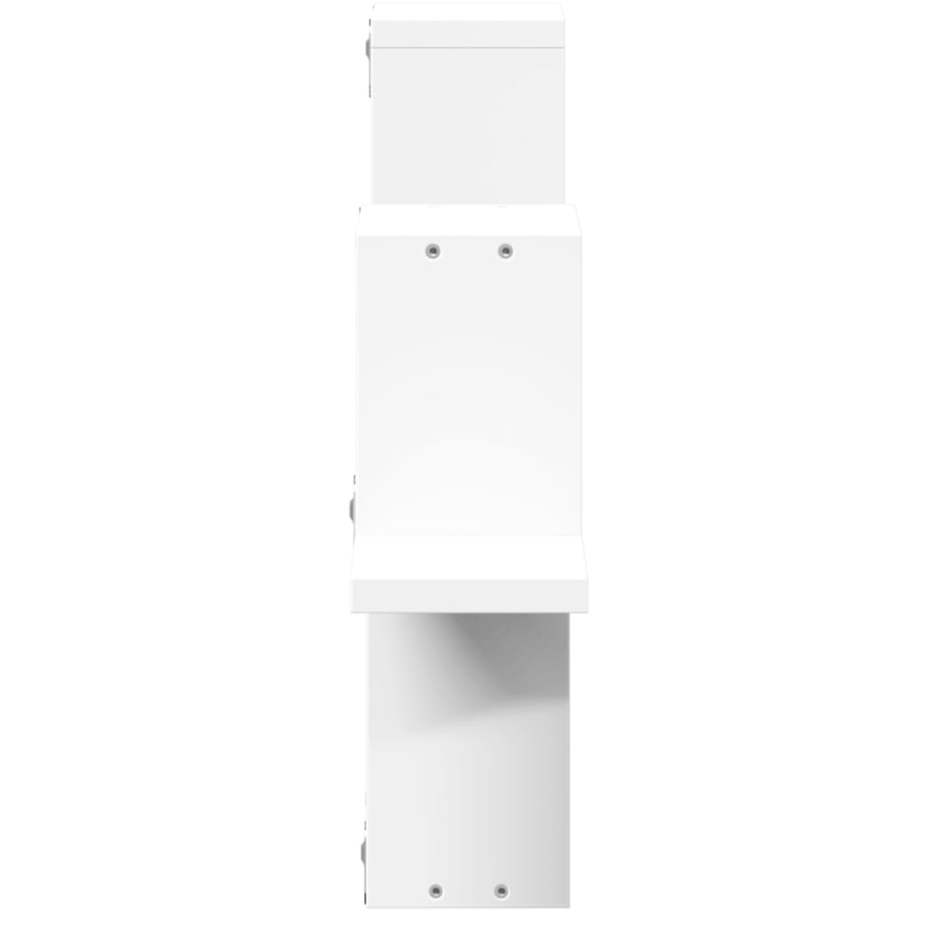 Scaffale a Parete Bianco 104,5x10x43 cm in Legno Multistrato | homemem39