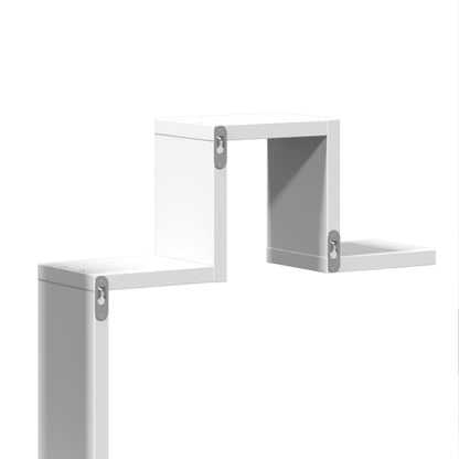 Scaffale a Parete Bianco 104,5x10x43 cm in Legno Multistrato | homemem39