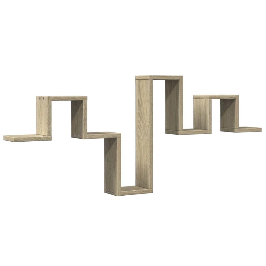 Scaffale a Parete Rovere Sonoma 104,5x10x43cm Legno Multistrato | homemem39