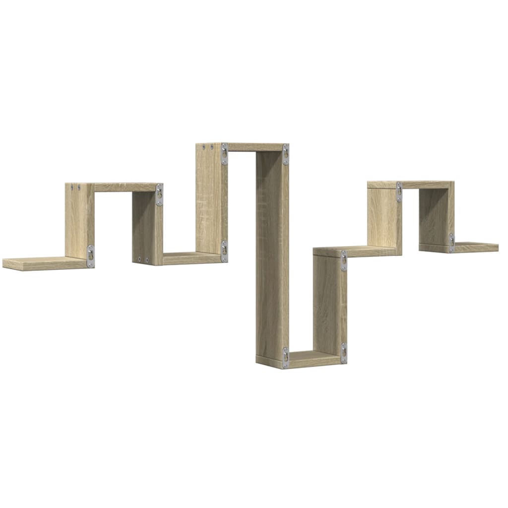 Scaffale a Parete Rovere Sonoma 104,5x10x43cm Legno Multistrato | homemem39