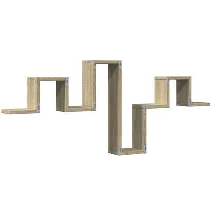 Scaffale a Parete Rovere Sonoma 104,5x10x43cm Legno Multistrato | homemem39
