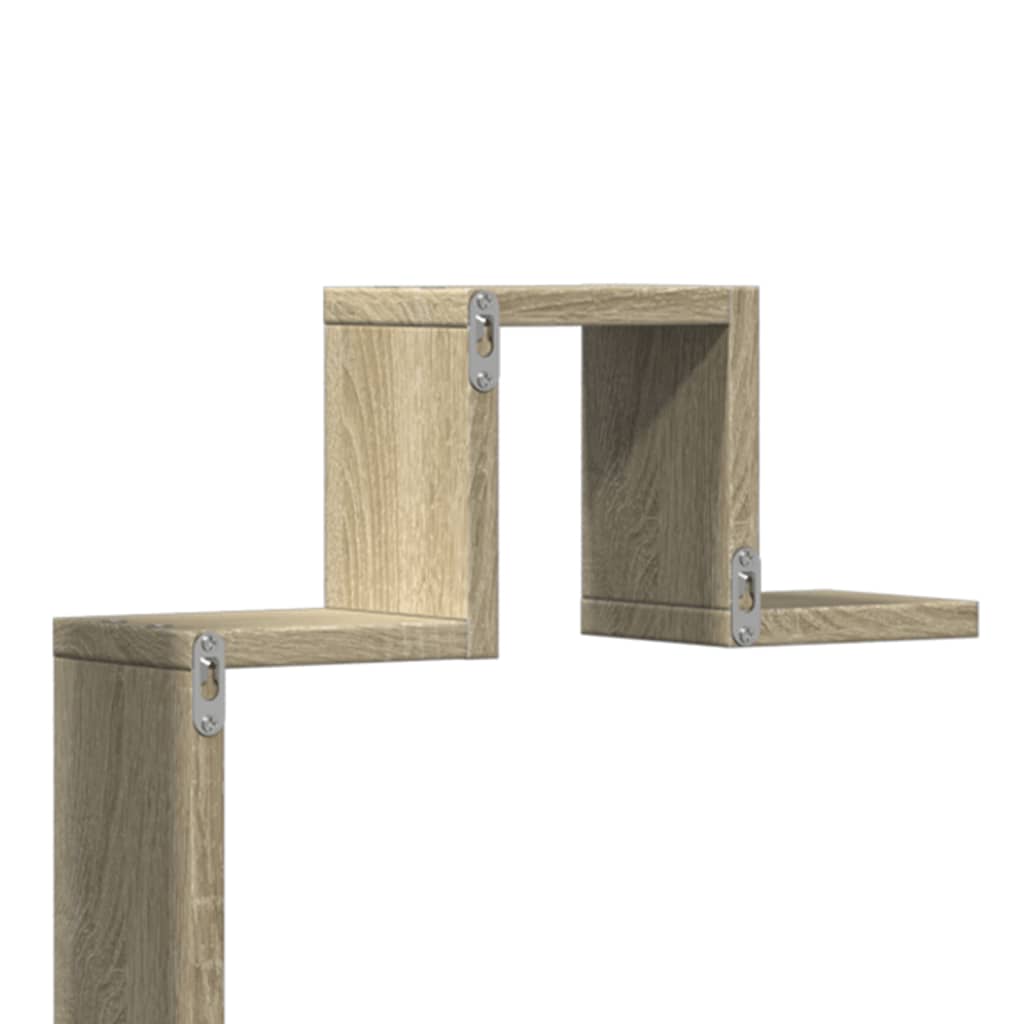 Scaffale a Parete Rovere Sonoma 104,5x10x43cm Legno Multistrato | homemem39