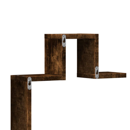 Mensola a Muro Rovere Fumo 104,5x10x43 cm Legno Multistrato | homemem39