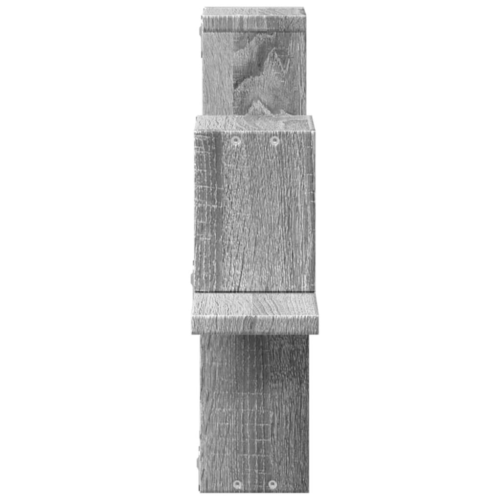 Mensola a Muro Grigio Sonoma 104,5x10x43 cm Legno Multistrato | homemem39