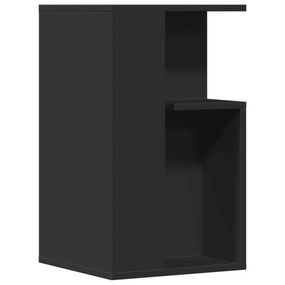 Tavolino Nero 35x35x60 cm in Legno Multistrato | homemem39
