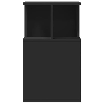 Tavolino Nero 35x35x60 cm in Legno Multistrato | homemem39