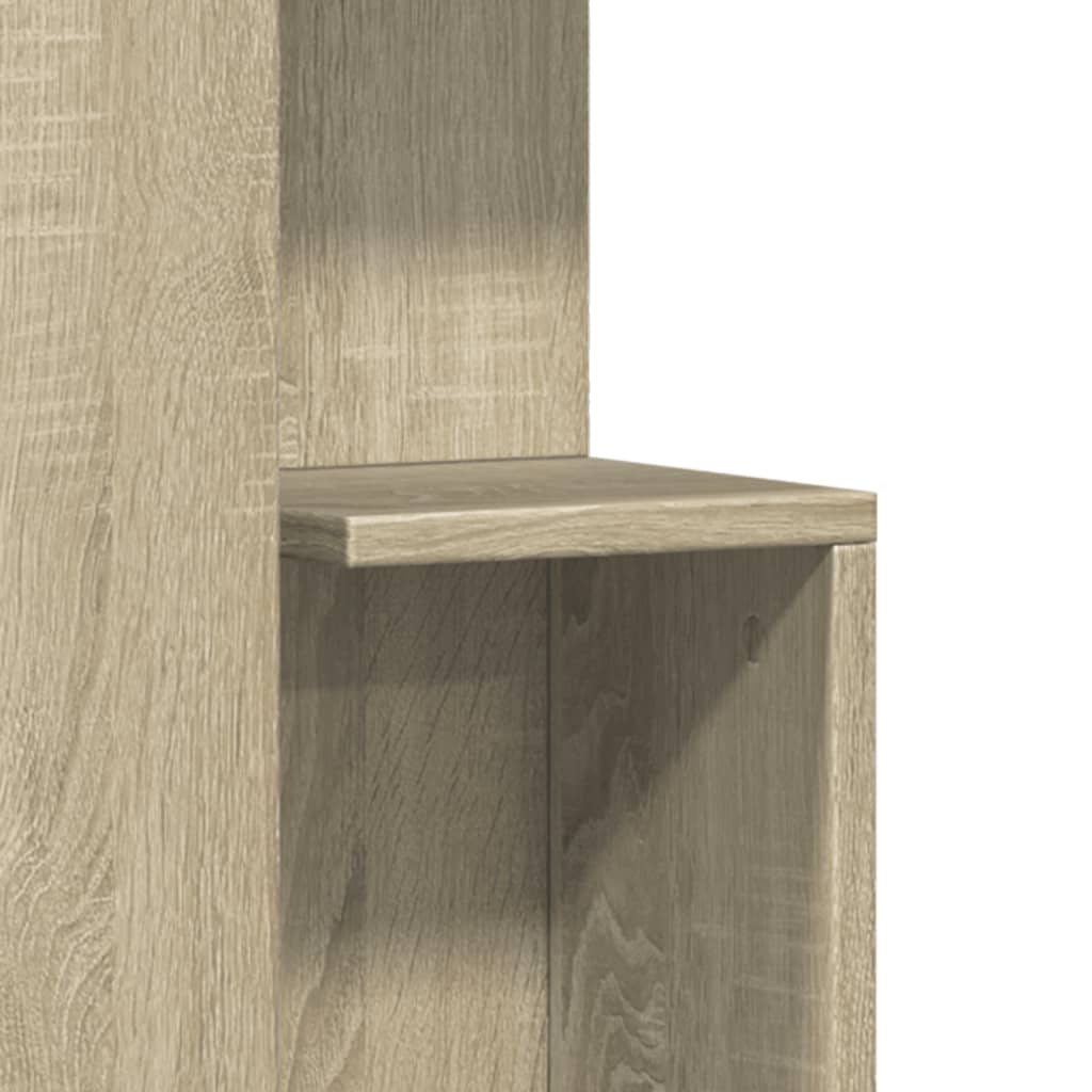 Tavolino da Salotto Rovere Sonoma 35x35x60 cm Legno Multistrato