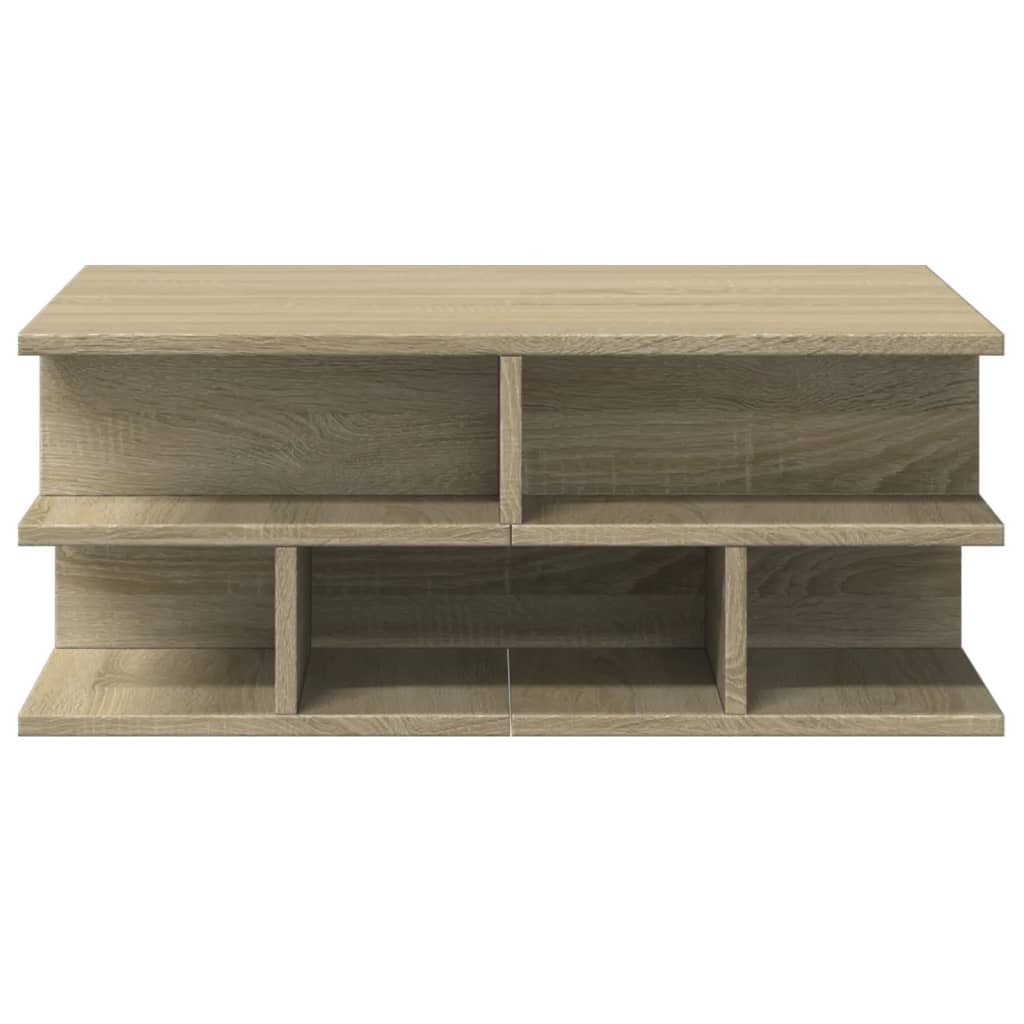 Tavolino da Salotto Rovere Sonoma 70x70x29 cm Legno Multistrato | homemem39