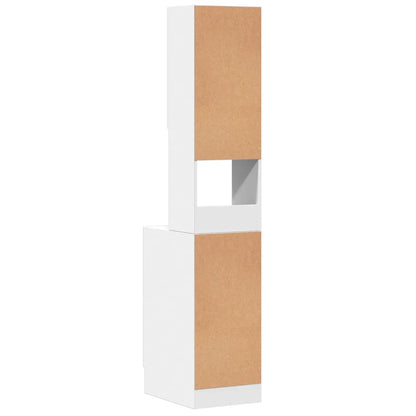 Mobile da Cucina Bianco 35x50x180 cm in Truciolato | homemem39